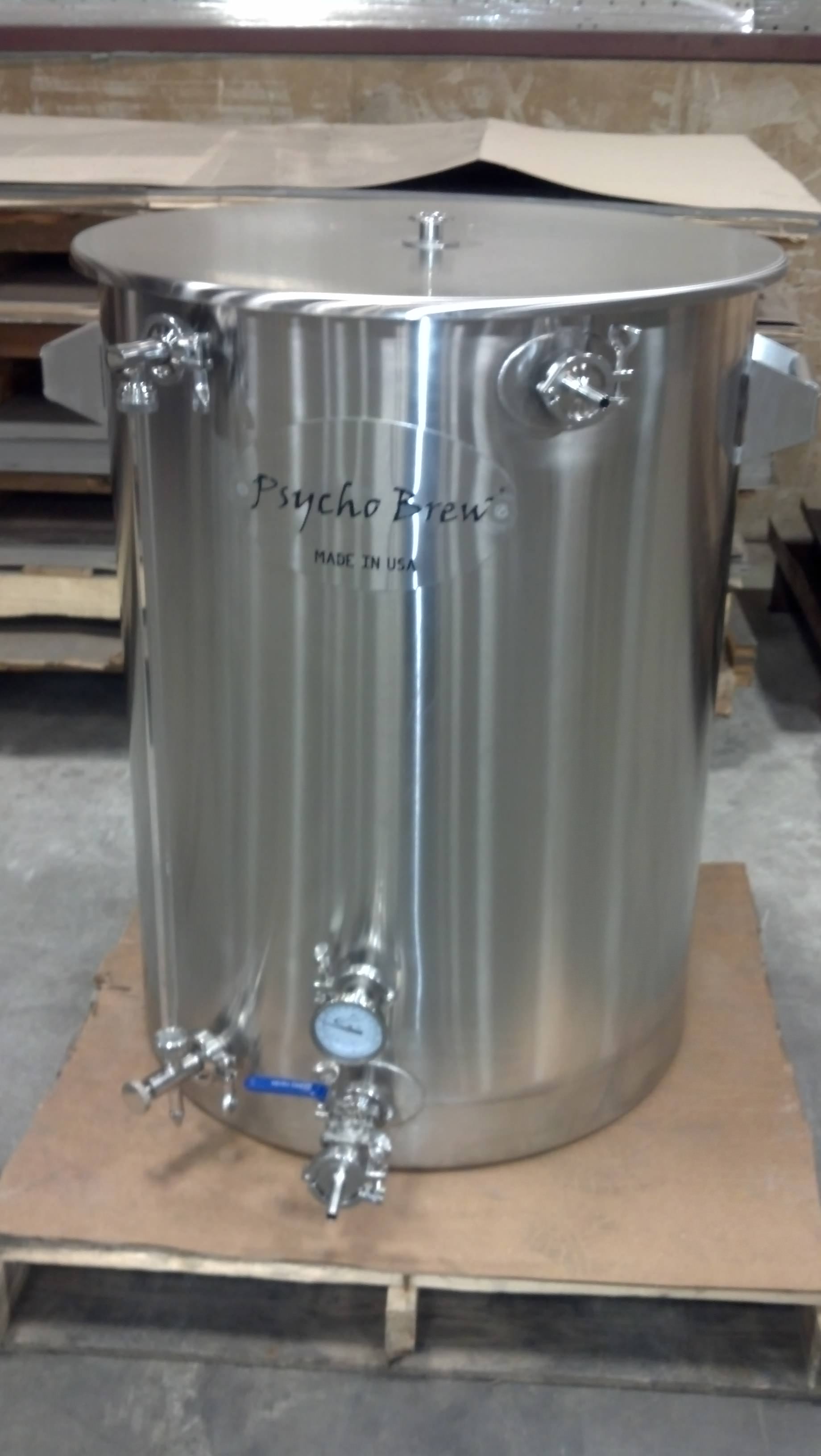100 gallon shop stainless steel kettle