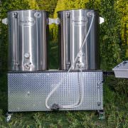 Psycho 100 2.5bbl 2 Burner Pilot Brewing System-0