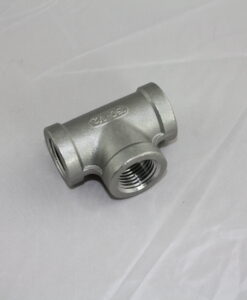 1/2" NPT Tee Stainless Steel 304-0