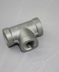 1/4" NPT Tee Stainless Steel 304-0