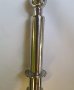 TriClamp Spray Ball 1 1/2" Thru Wall Revolving-0
