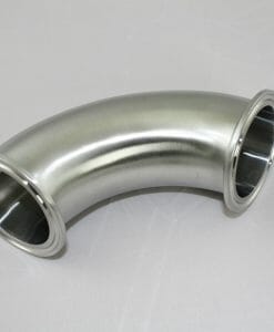 Tri-Clamp 2" Elbow 90 degree x 2" TC Stainless Steel SS 304-0