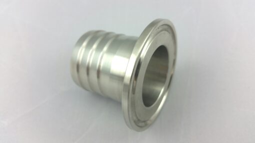 1.5" TC-1-1/4" Rubber Hose Barb Stainless Steel SS304-0